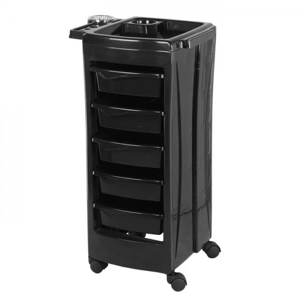 GLAMMAR Salon Trolley Stacey Black 3 GLAMMAR Salon Trolley Stacey Black