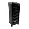 GLAMMAR Stacey Basic Salon Trolley Black -ARTERO Sales Store AM GLAM3337