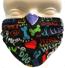 Breathe Healthy Mask - I Love My Dog