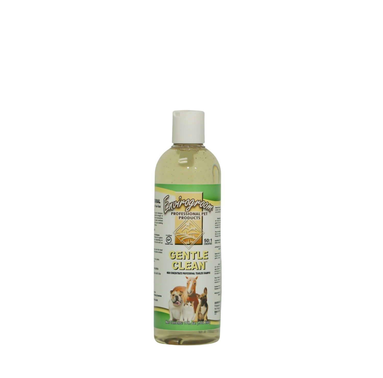 Envirogroom Gentle Clean Pro Tearless Shampoo 17oz 3 Envirogroom Gentle Clean Pro Tearless Shampoo 17oz