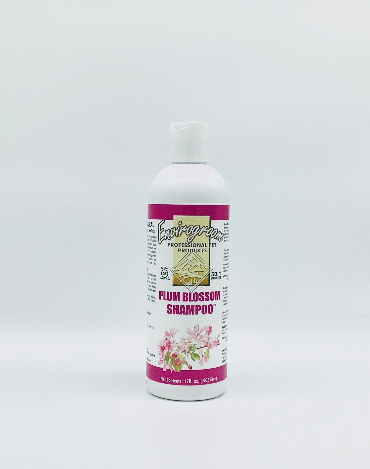 Envirogroom Plum Blossom Shampoo 50:1 Concentrate 17oz 3 Envirogroom Plum Blossom Shampoo 50:1 Concentrate 17oz