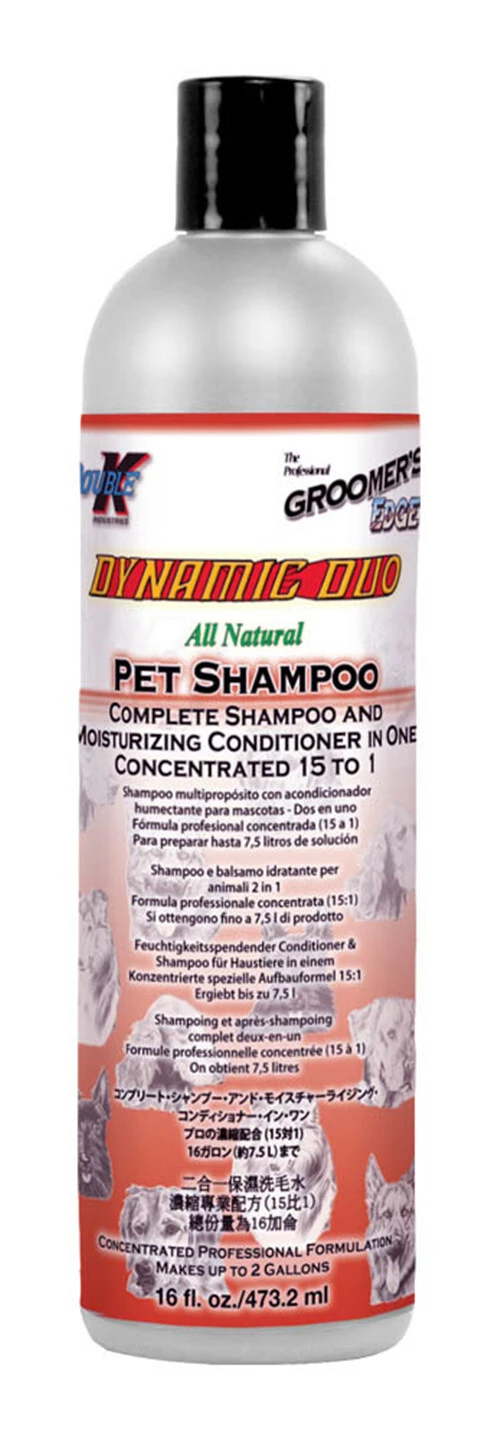 Groomer's Edge Dynamic Duo Shampoo And Conditioner 473ml 3 Groomer's Edge Dynamic Duo Shampoo And Conditioner 473ml