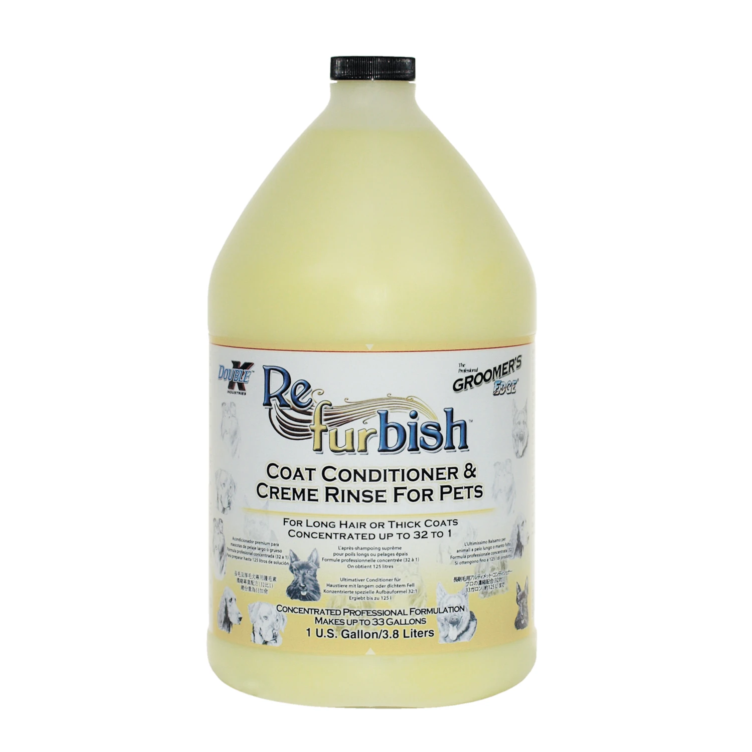 Groomer's Edge ReFurBish Coat Conditioner 3.8L 3 Groomer's Edge ReFurBish Coat Conditioner 3.8L