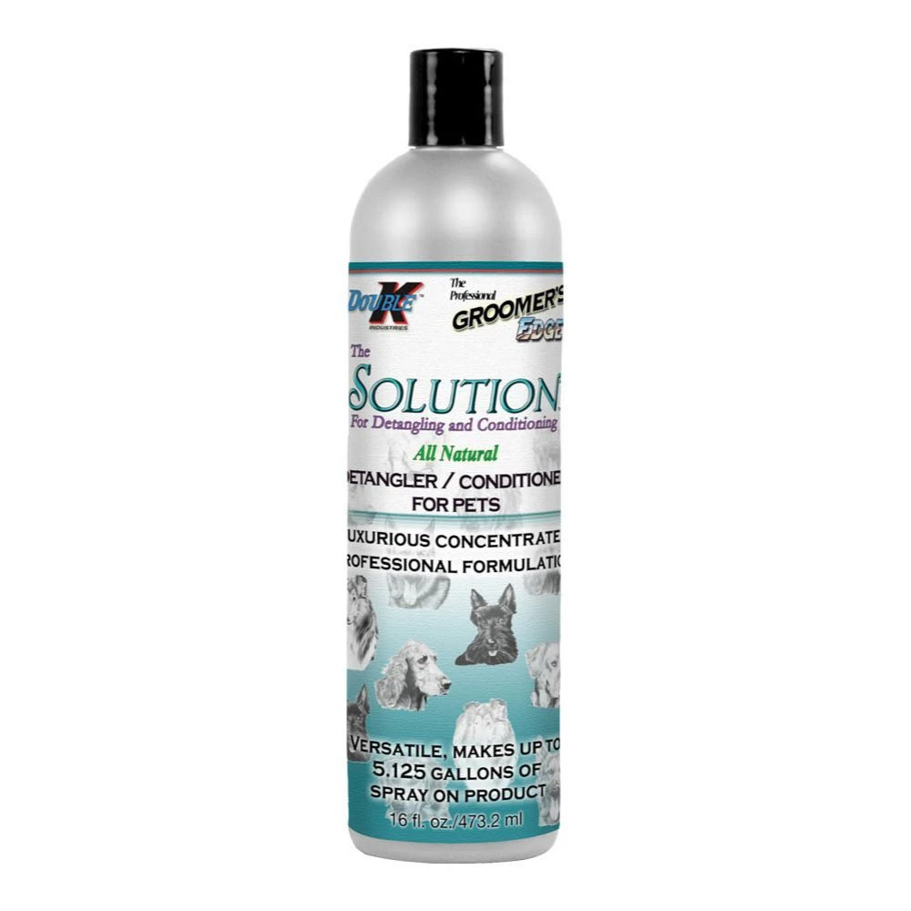 Groomer's Edge The Solution Detangler / Conditioner 473ml 3 Groomer's Edge The Solution Detangler / Conditioner 473ml