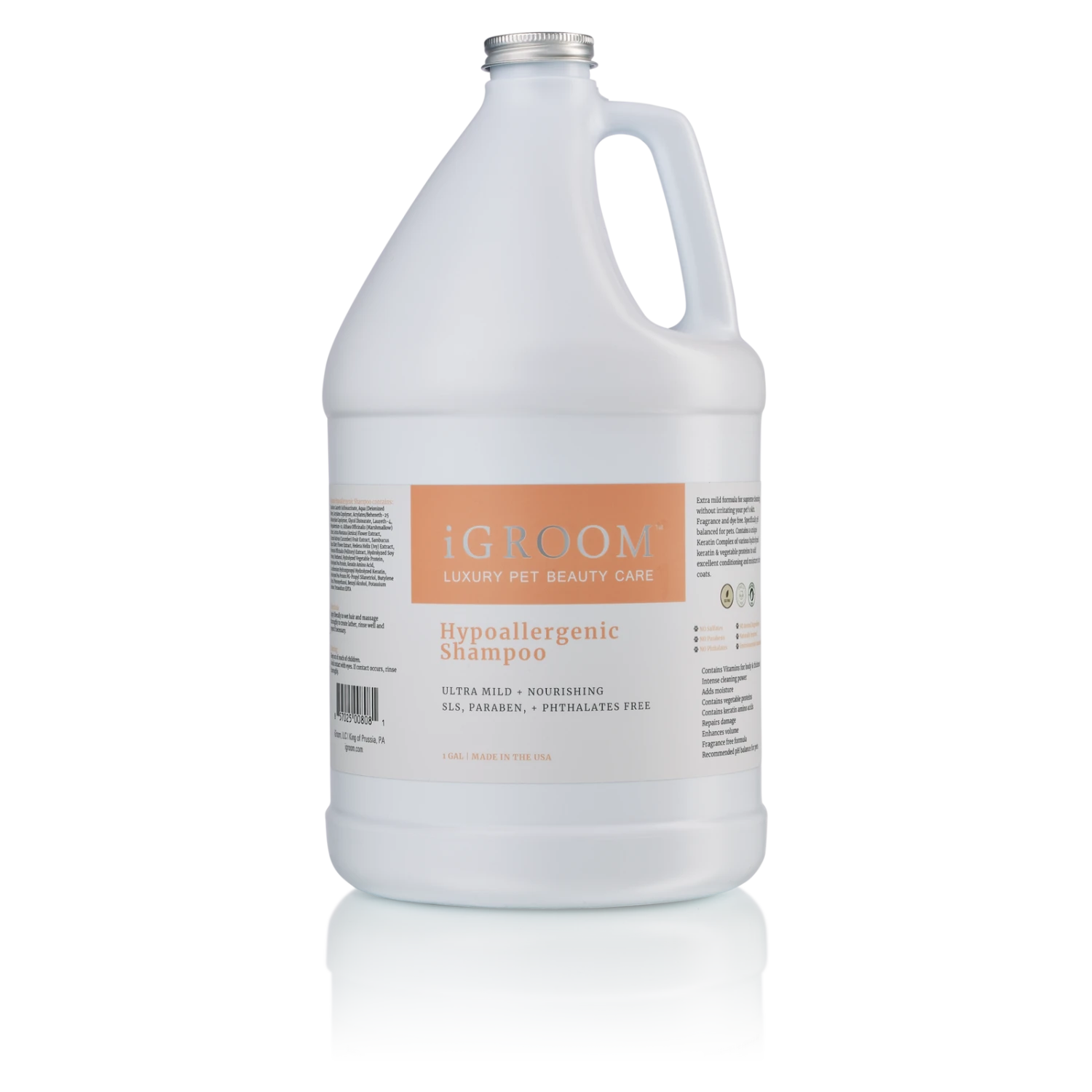 IGroom Hypoallergenic Shampoo 1 Gallon (3.8L) 3 IGroom Hypoallergenic Shampoo 1 Gallon (3.8L)