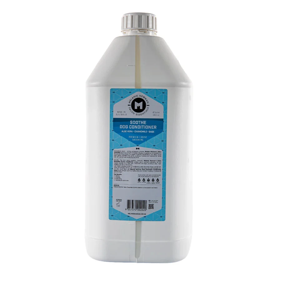 Melanie Newman Soothe Dog Conditioner 5L 3 Melanie Newman Soothe Dog Conditioner 5L