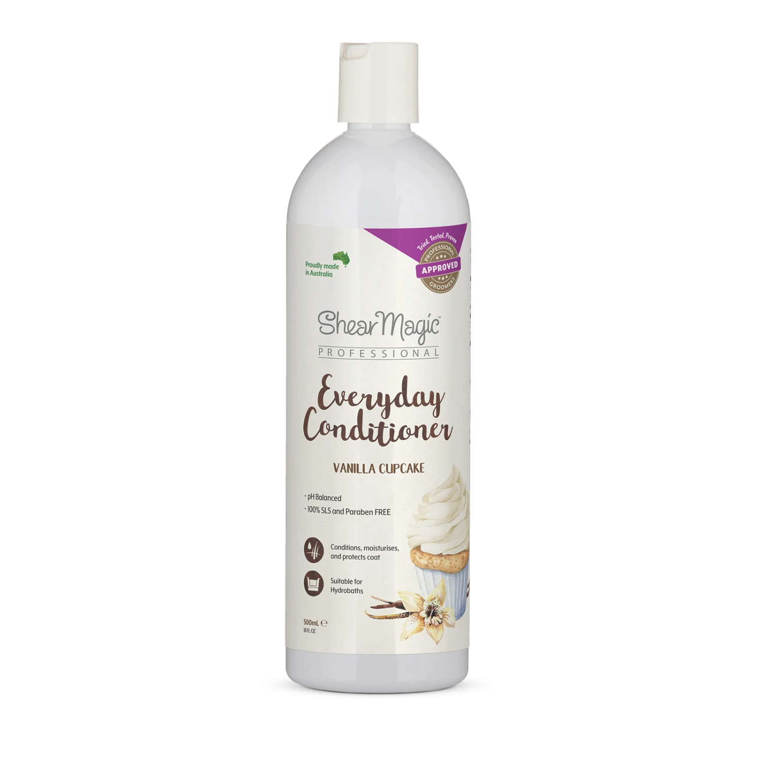 Shear Magic Everyday Conditioner 500ml (Vanilla Cupcake) 3 Shear Magic Everyday Conditioner 500ml (Vanilla Cupcake)