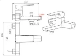 Aeolus Stainless Steel Electric Lifting Bath Tub (Sliding Door) -ARTERO Sales Store T BTS131E Kit 8