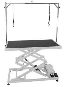 Aeolus Accordion Electric Lifting Table [White]