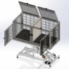 Customised Koala Cage With Lifting Base (with Or Without Divider) 2 Customised Koala Cage With Lifting Base (with Or Without Divider) -ARTERO Sales Store T KA501KE A