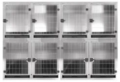 Aeolus KA505T Stainless Steel Modular Cage - Medium -ARTERO Sales Store T KA505TM 201 4