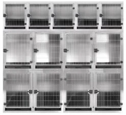 Aeolus KA505T Stainless Steel Modular Cage - Small -ARTERO Sales Store T KA505TS 201 5