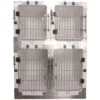 Fiberglass 510 Modular Dog Cage System -ARTERO Sales Store T KA510D2