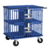 Aeolus 4-Berth Show Trolley With 6" Rubber Wheels - Large [Blue] -ARTERO Sales Store T KB511NAF BU Kit6W