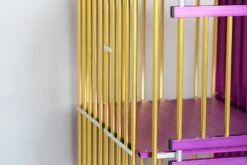 Aeolus 4-Berth Show Trolley With 4" Nylon Wheels - Large [Gold And Purple] -ARTERO Sales Store T KB511NAF GP Kit 2