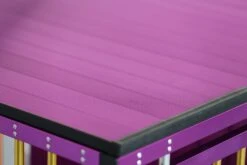 Aeolus 4-Berth Show Trolley With 6" Rubber Wheels - Large [Gold And Purple] -ARTERO Sales Store T KB511NAF GP Kit6W 3