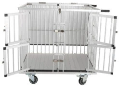 Aeolus 4-Berth Show Trolley With 4" Nylon Wheels - Large [Silver] -ARTERO Sales Store T KB511NAF SL Kit 2