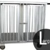 Aeolus 2-Berth Show Trolley With 4" Nylon Wheels - Large [Black] -ARTERO Sales Store T KB511NAT BK Kit
