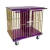 Aeolus 2-Berth Show Trolley With 6" Rubber Wheels [Gold And Purple]