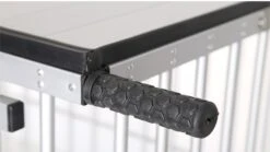 Aeolus 2-Berth Show Trolley With 6" Rubber Wheels - Large [Silver] -ARTERO Sales Store T KB511NAT SL Kit6W 1