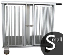 Aeolus 2-Berth Show Trolley With 4" Nylon Wheels - Small [Black]