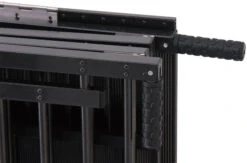 Aeolus 2-Berth Show Trolley With 4" Nylon Wheels - Small [Black] -ARTERO Sales Store T KB513NAT BK Kit 3