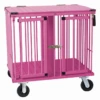 Aeolus 2-Berth Show Trolley With 6" Rubber Wheels - Small [Pink] -ARTERO Sales Store T KB513NAT PK Kit6W
